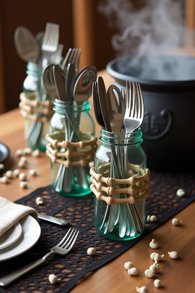 Skeleton Utensil Holders