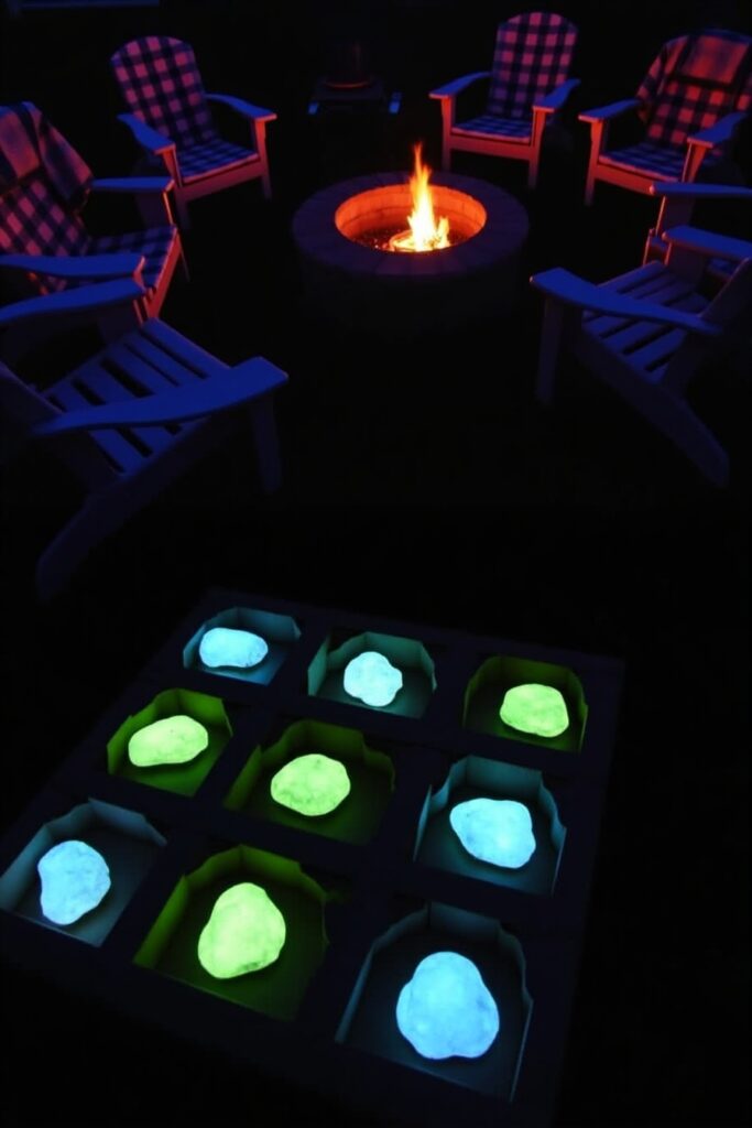 Glow-in-the-Dark Tic-Tac-Toe