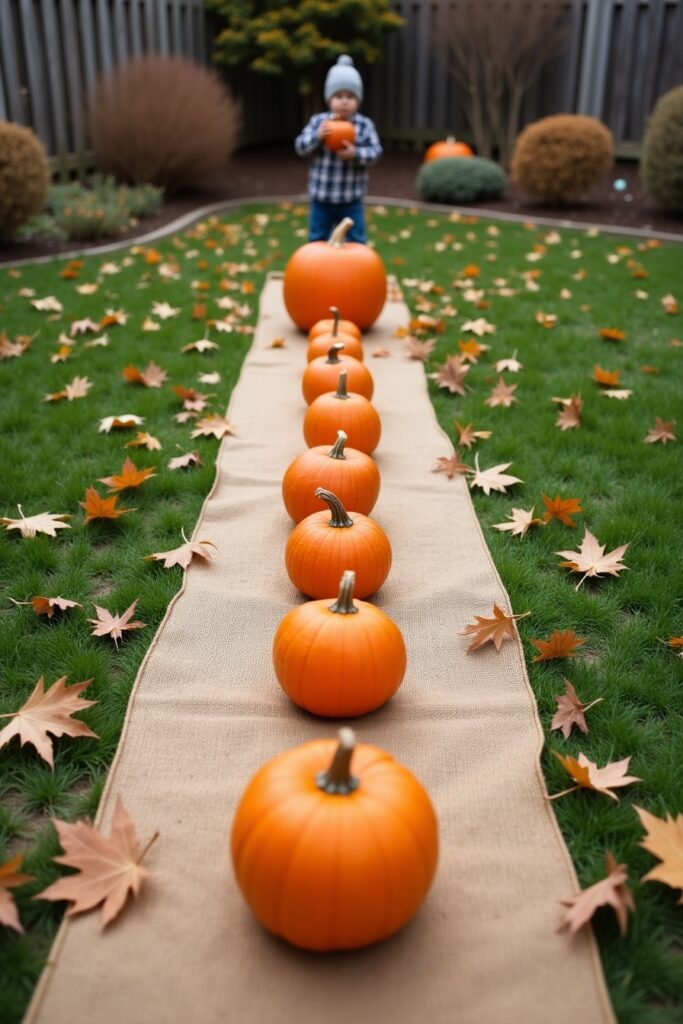 Pumpkin Bowling