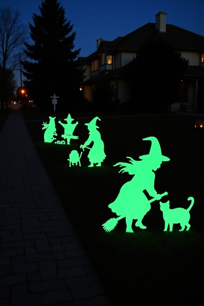 Glow-in-the-Dark Yard Signs