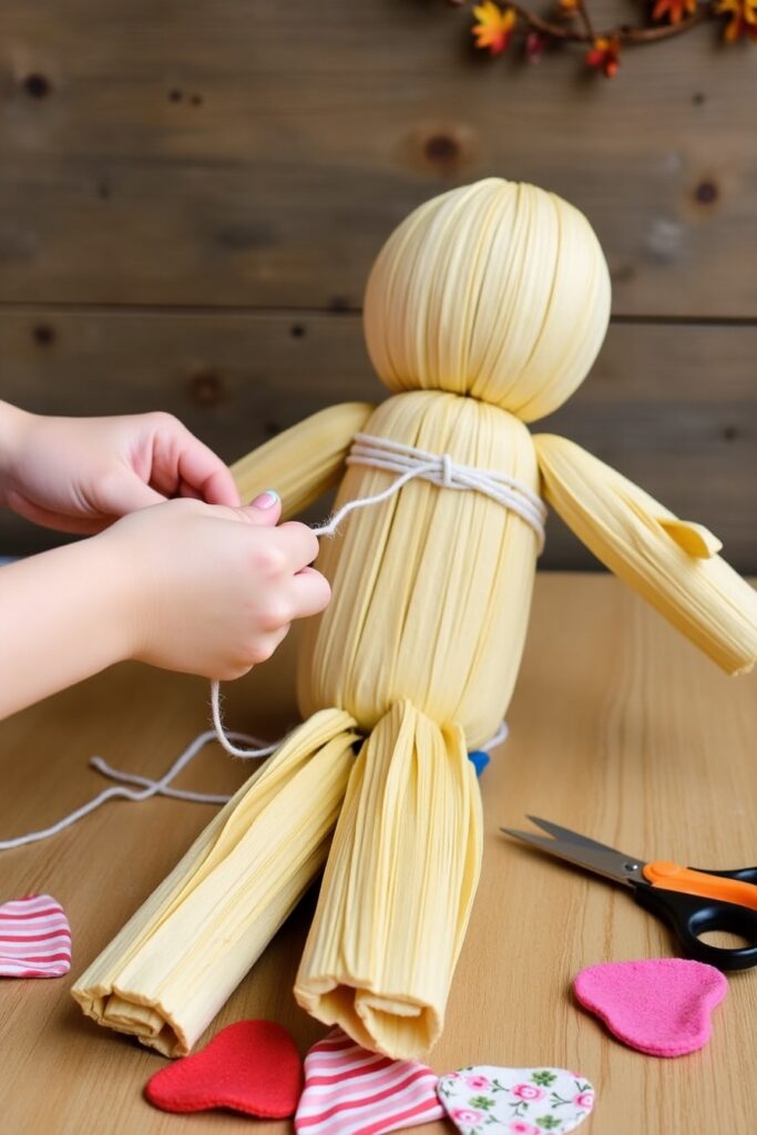 Corn Husk Doll Making