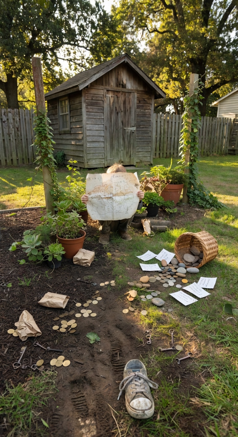 backyard pirate treasure hunt