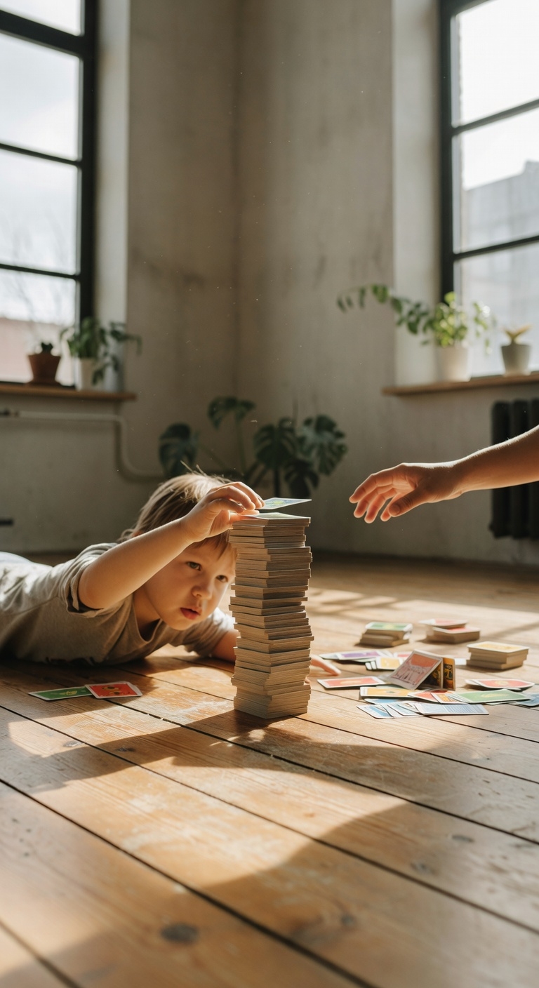 build stable card towers