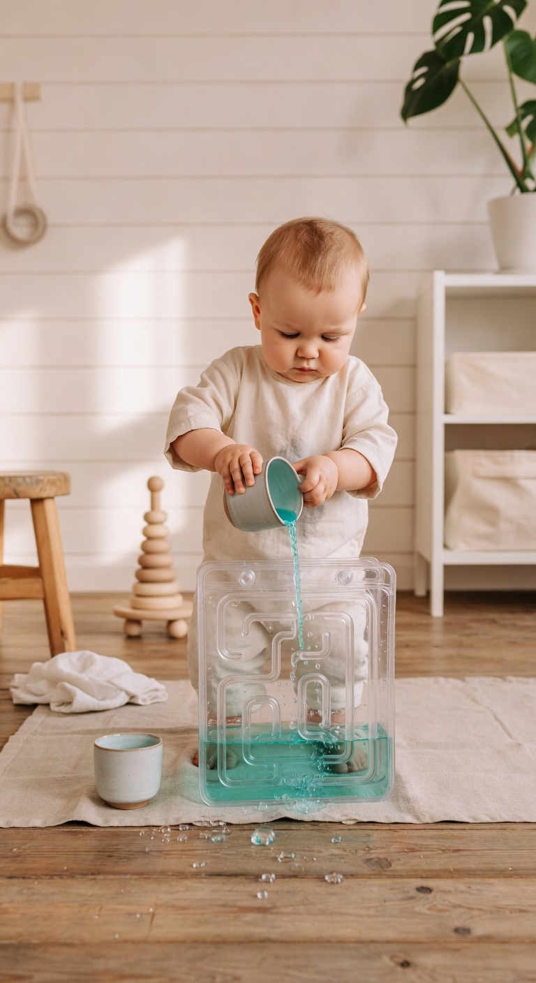 colorful busy bag maze