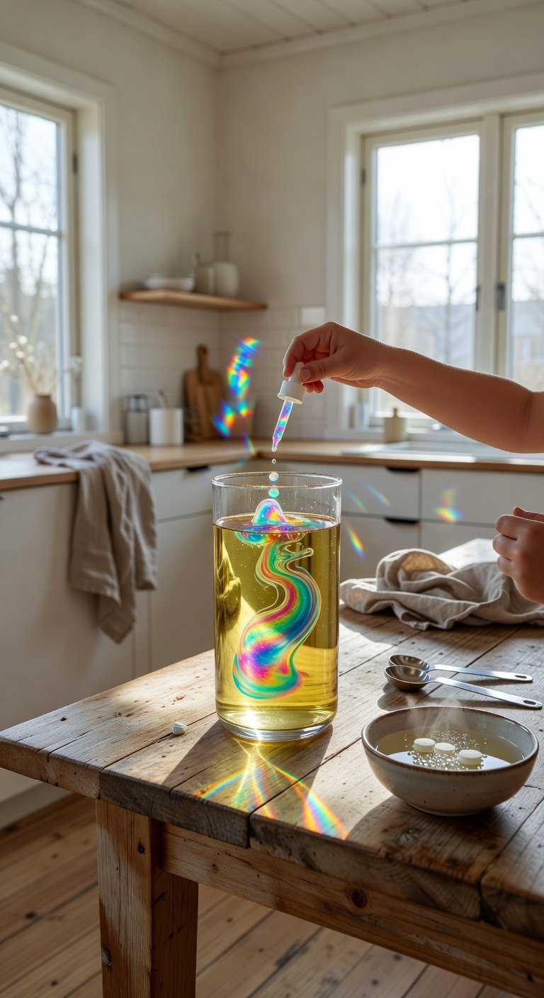 create a colorful lava lamp