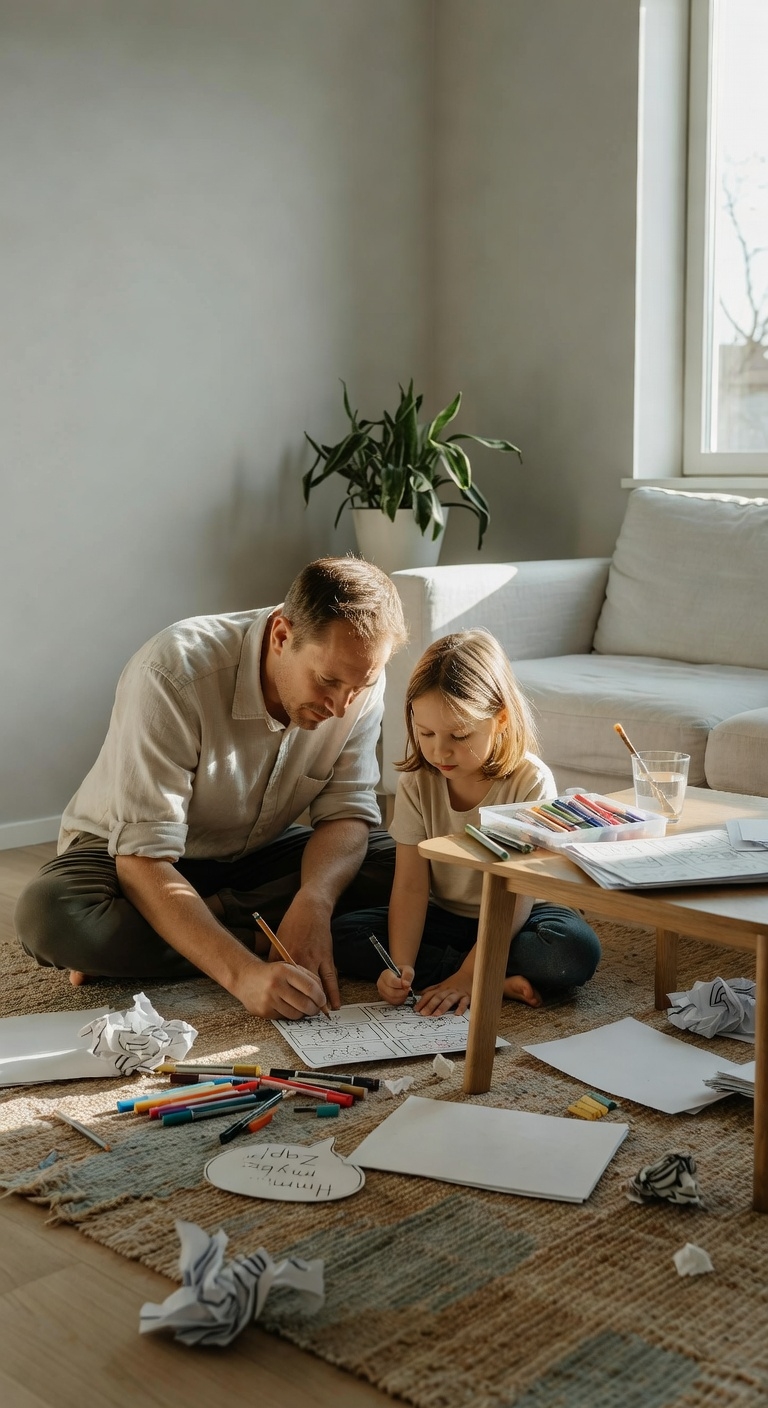 create a silly comic