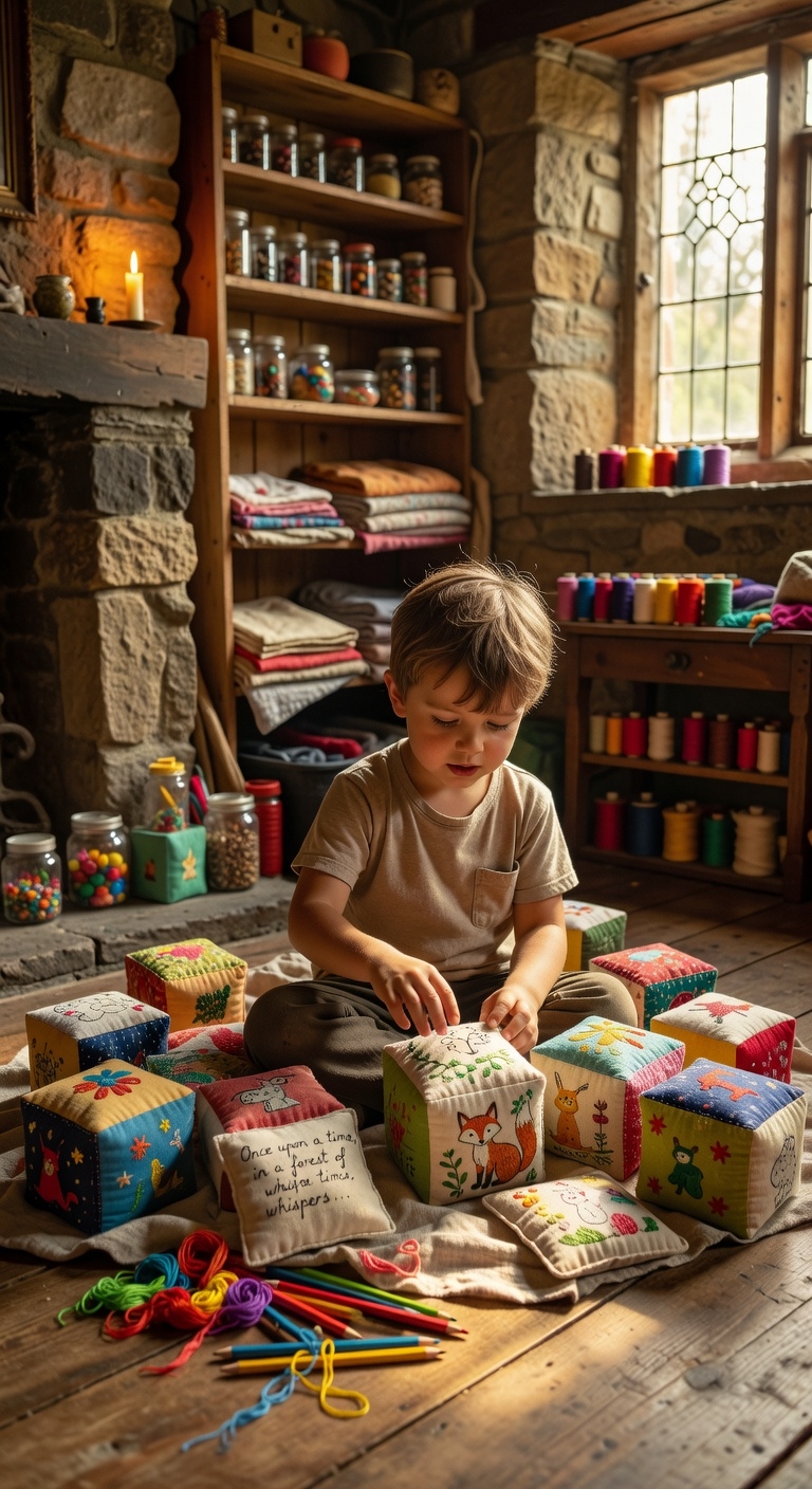 diy story cubes craft