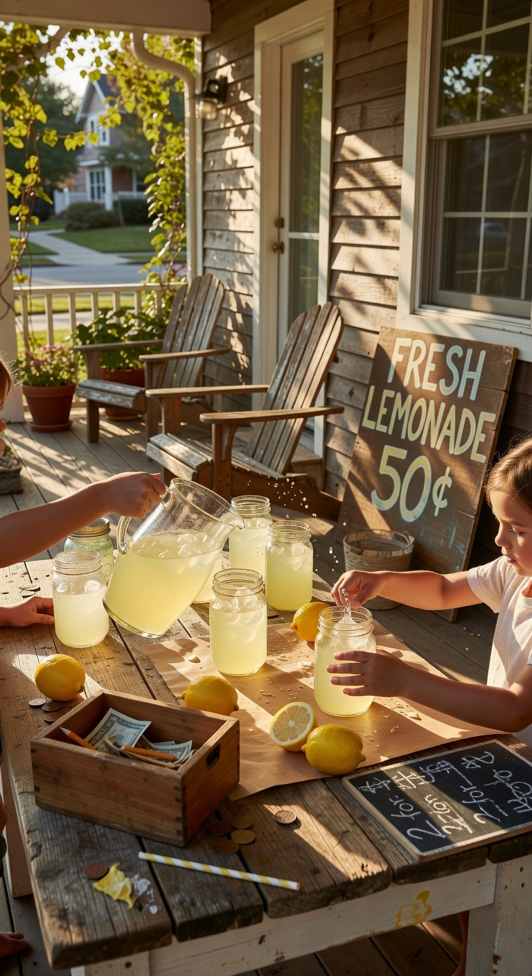 kid owned lemonade business adventure