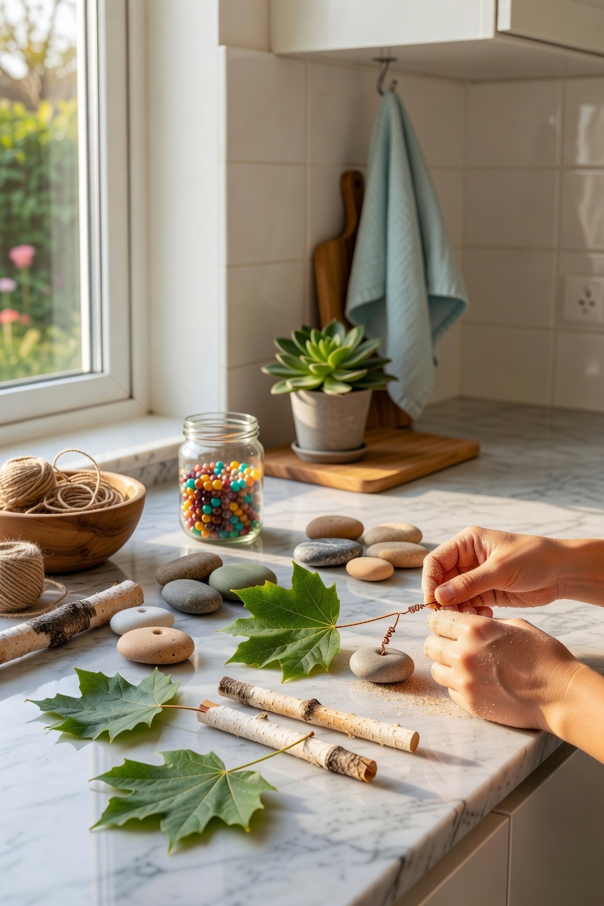 craft a soothing wind chime