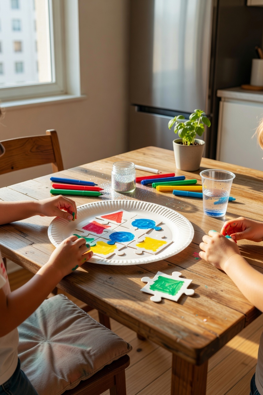 create and decorate puzzle