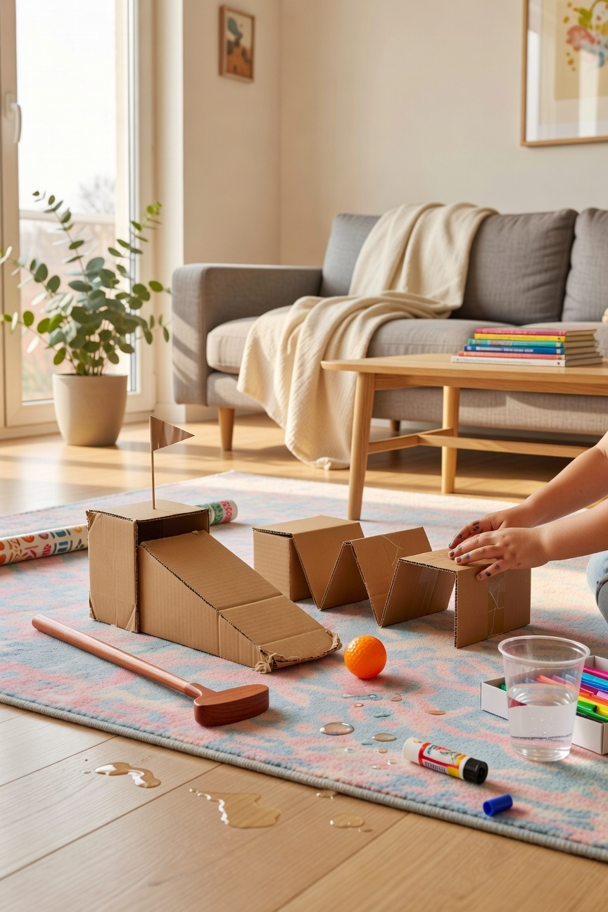 create box obstacle courses