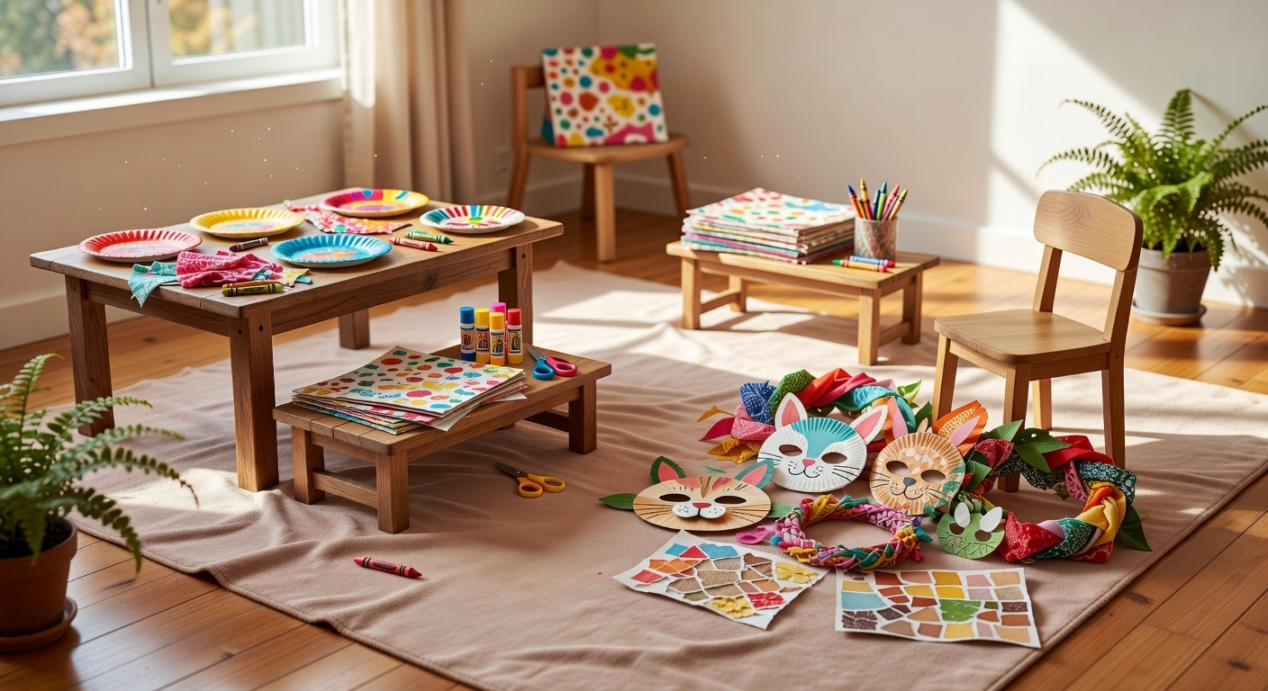 easy afternoon crafts for kids