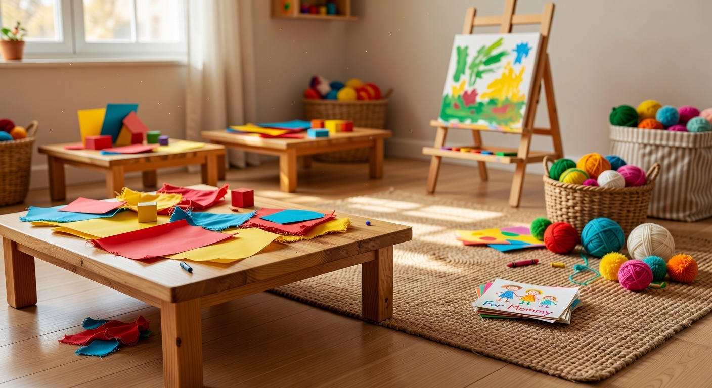 mess free toddler craft ideas