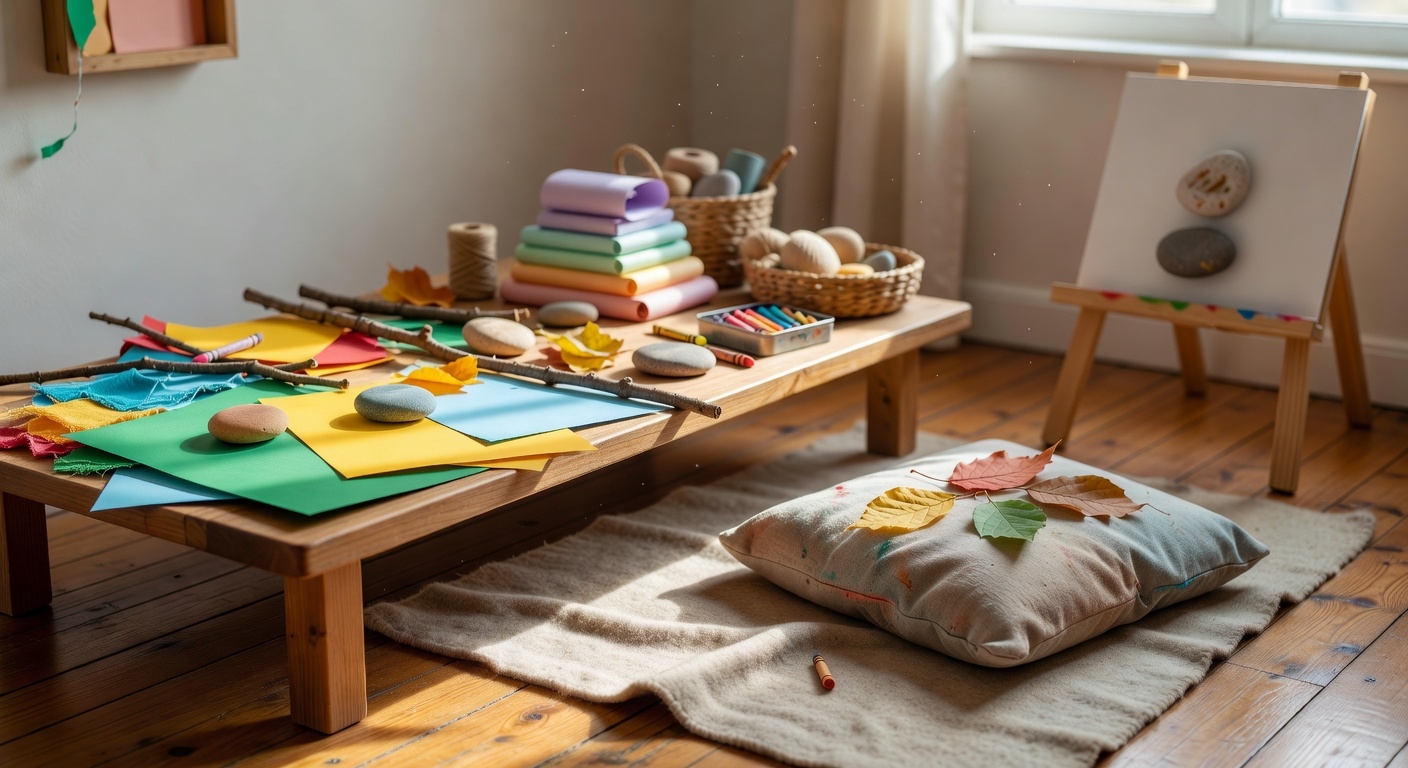 nature inspired crafts for children