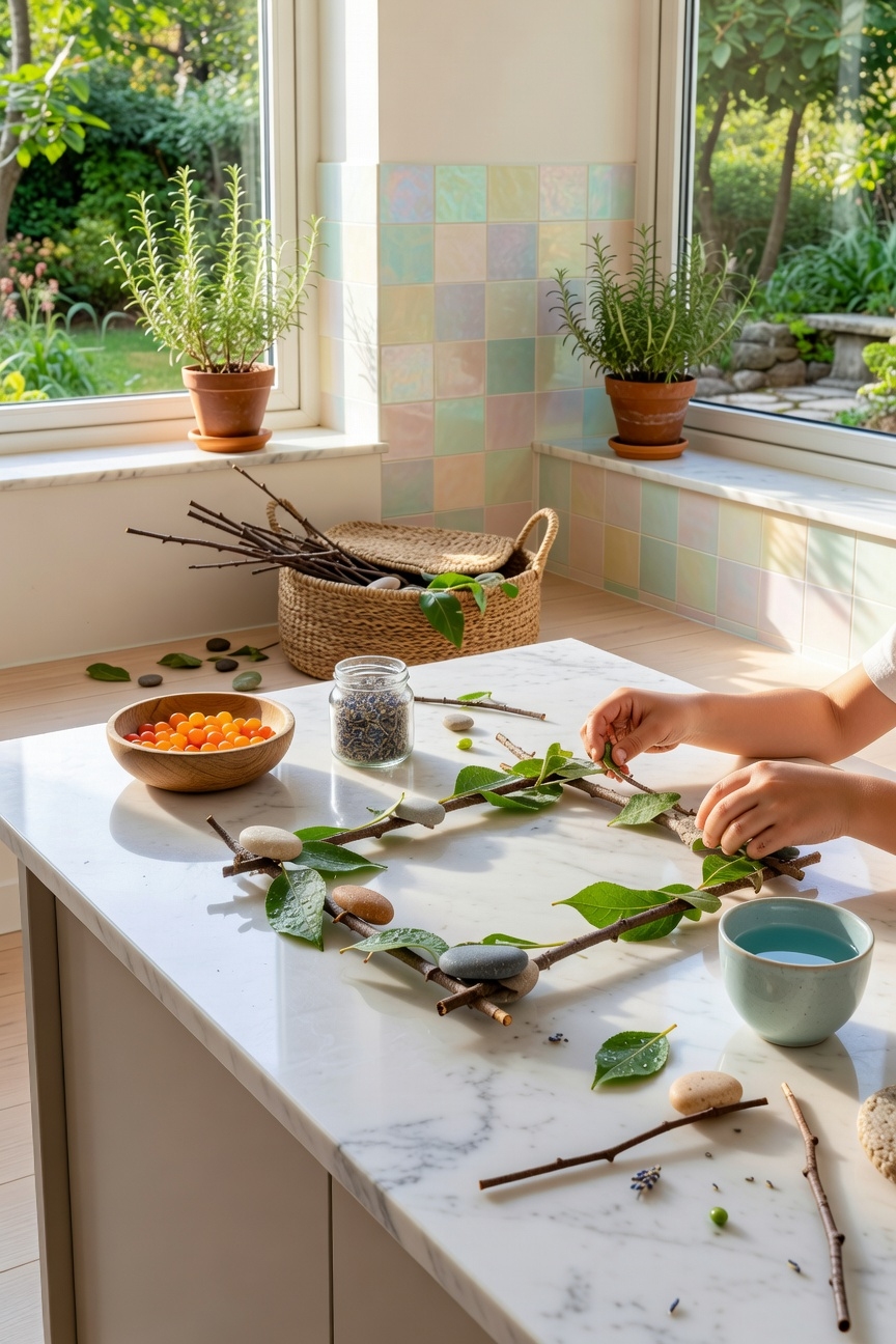 stick woven picture frame