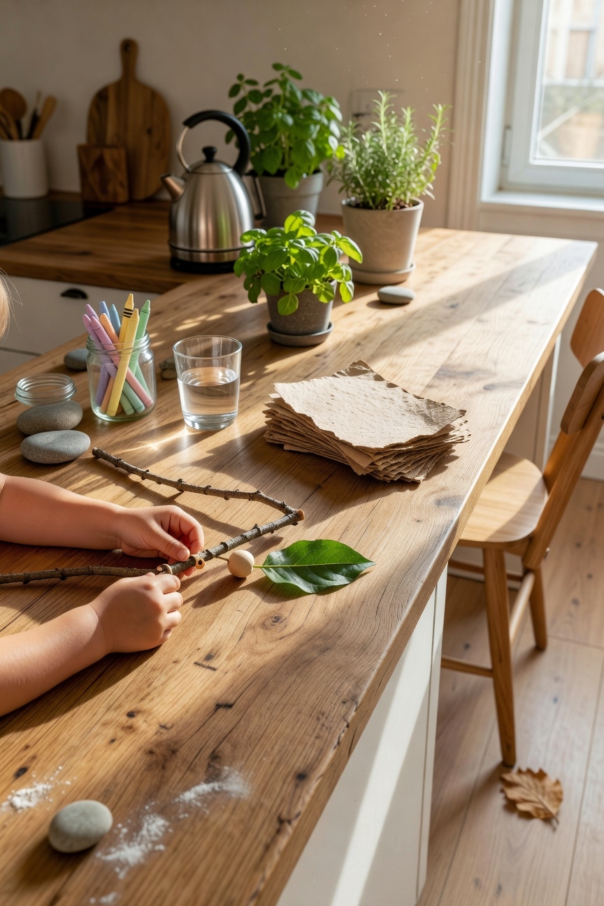 whimsical twig bookmark creation