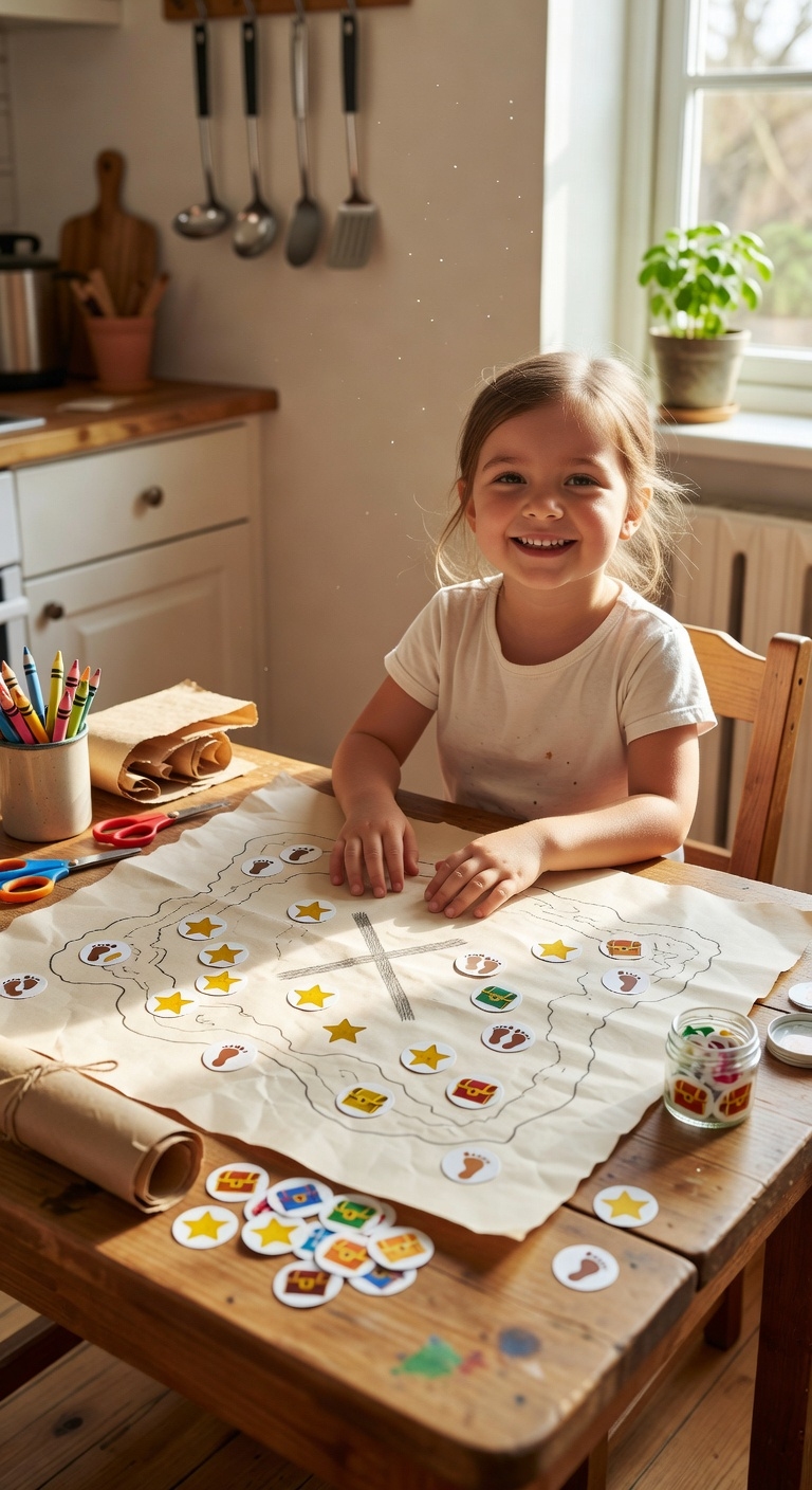 create indoor treasure map