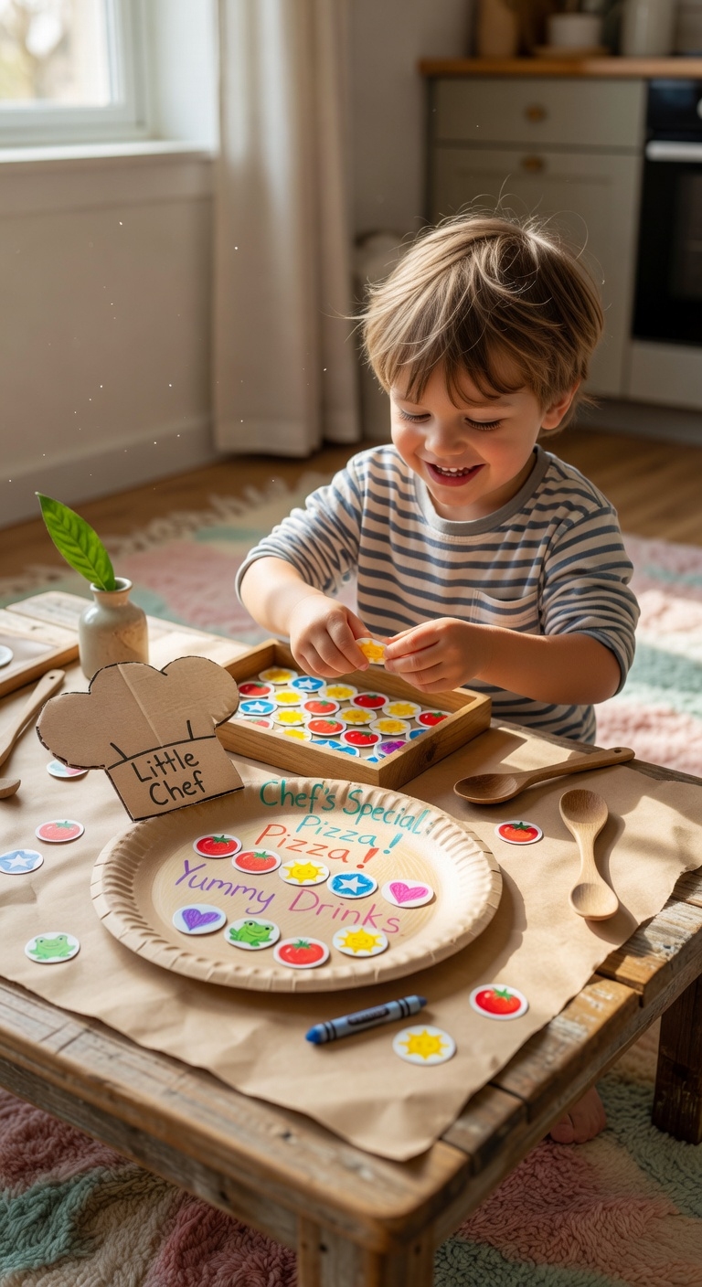 create interactive sticker menu
