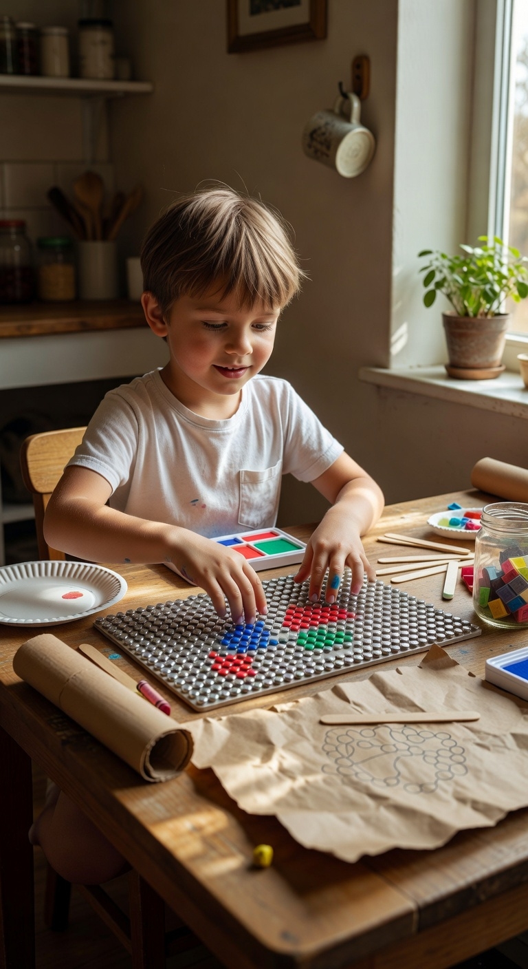 create magnetic fingerprint art