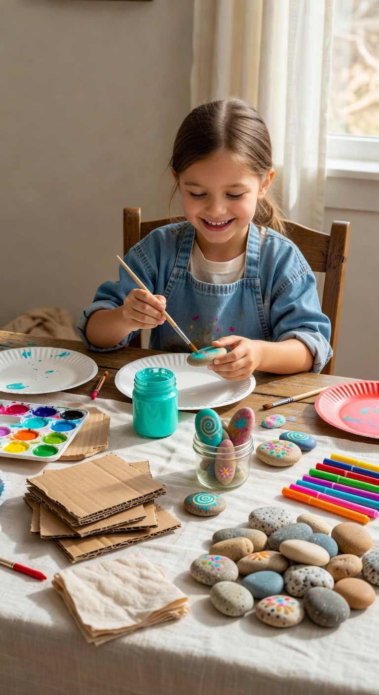 kids colorful rock exchange