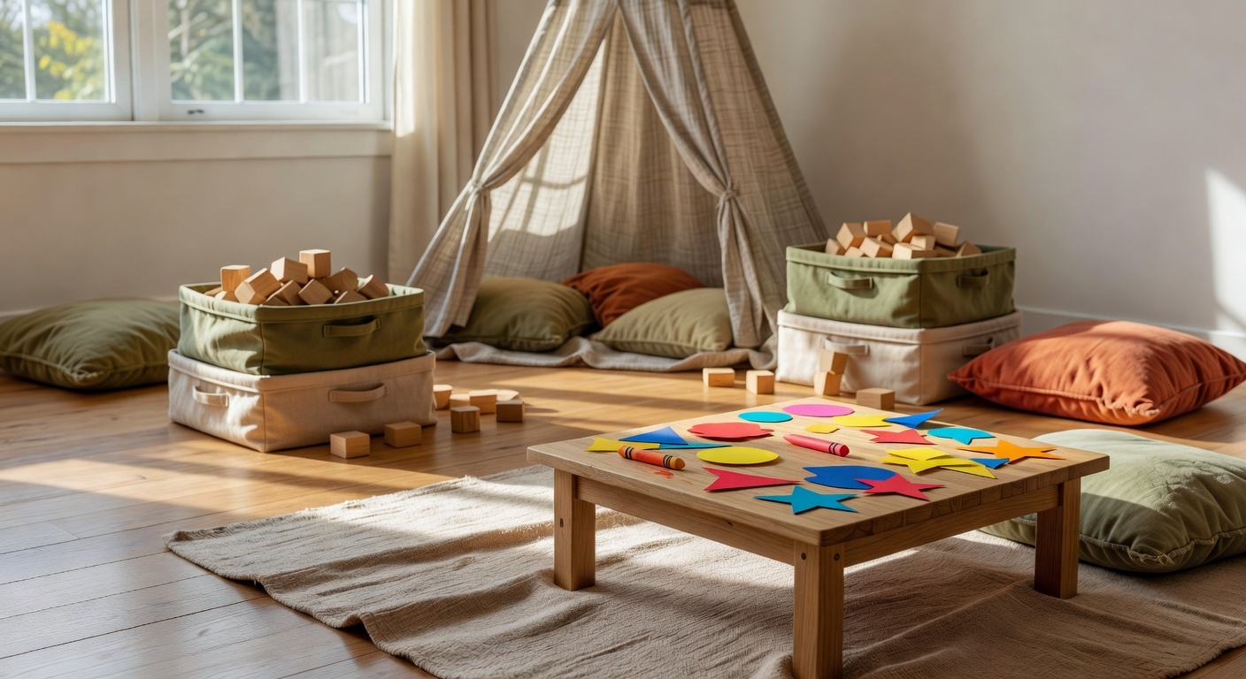 living room obstacle course