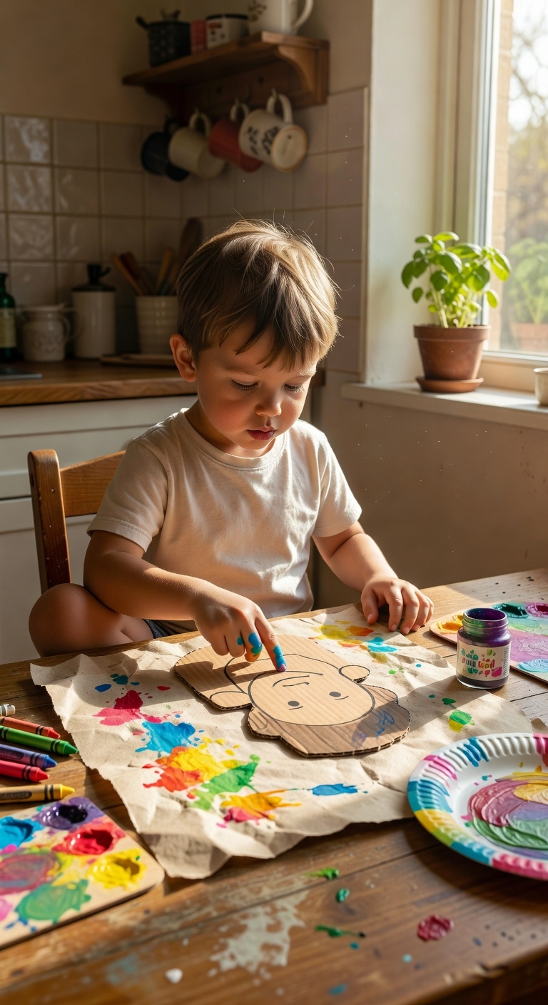 mess free fingerprint art