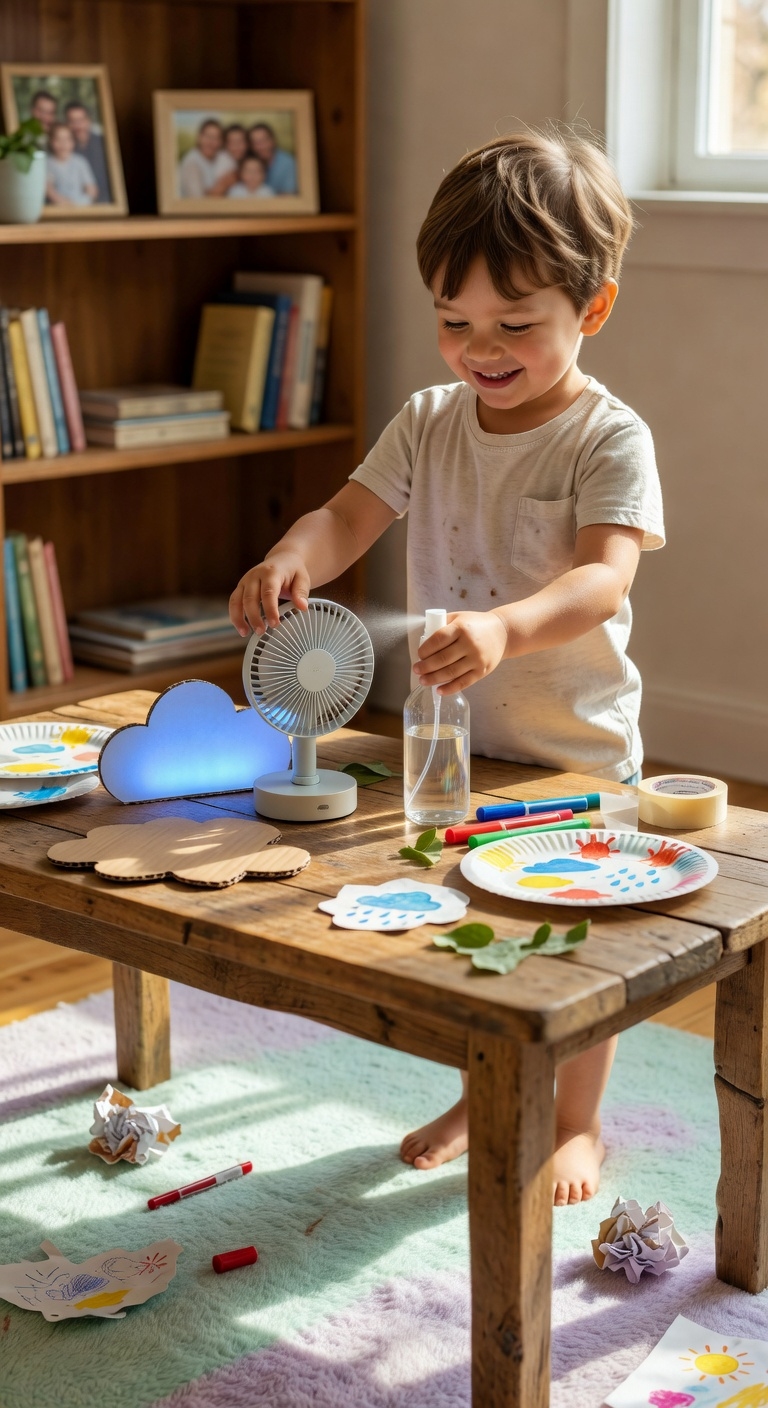 mini storm science station