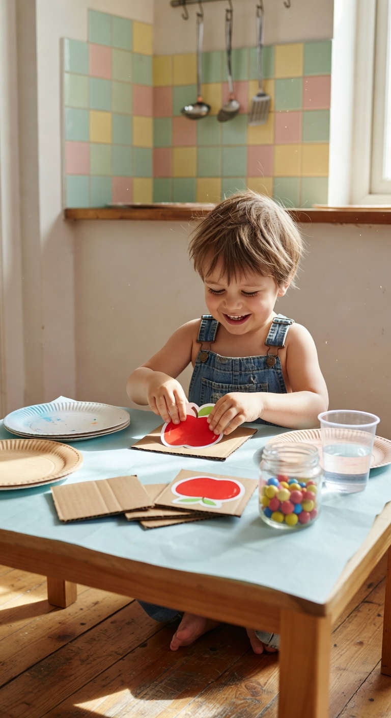 reusable sticker memory tiles