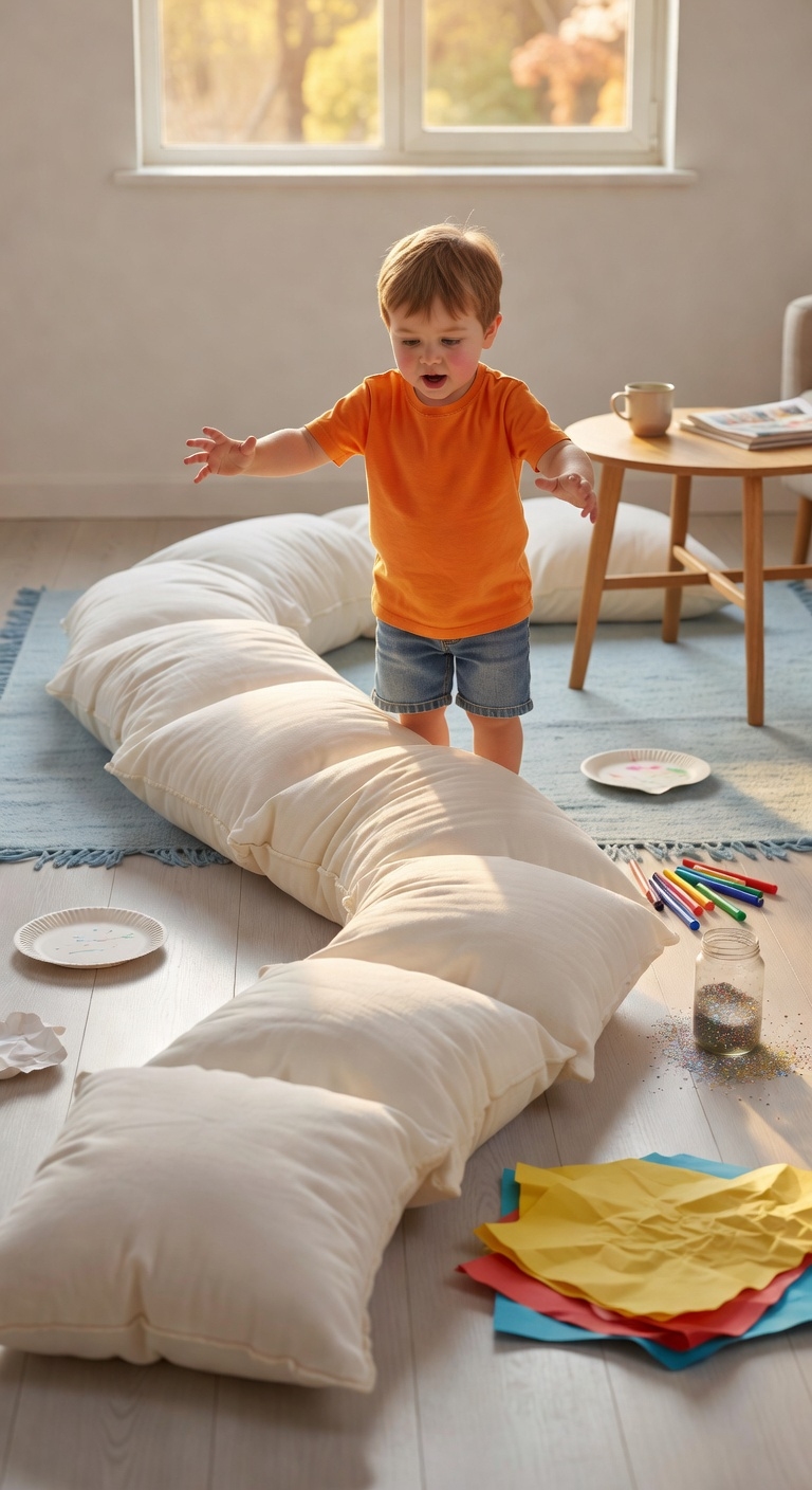 soft pillows for balance practice