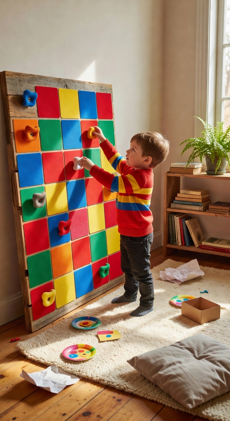 velcro wall climbing game