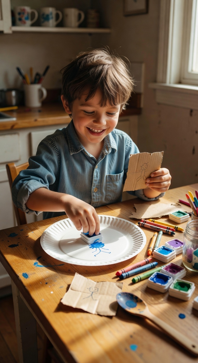 water based ink fingerprint art