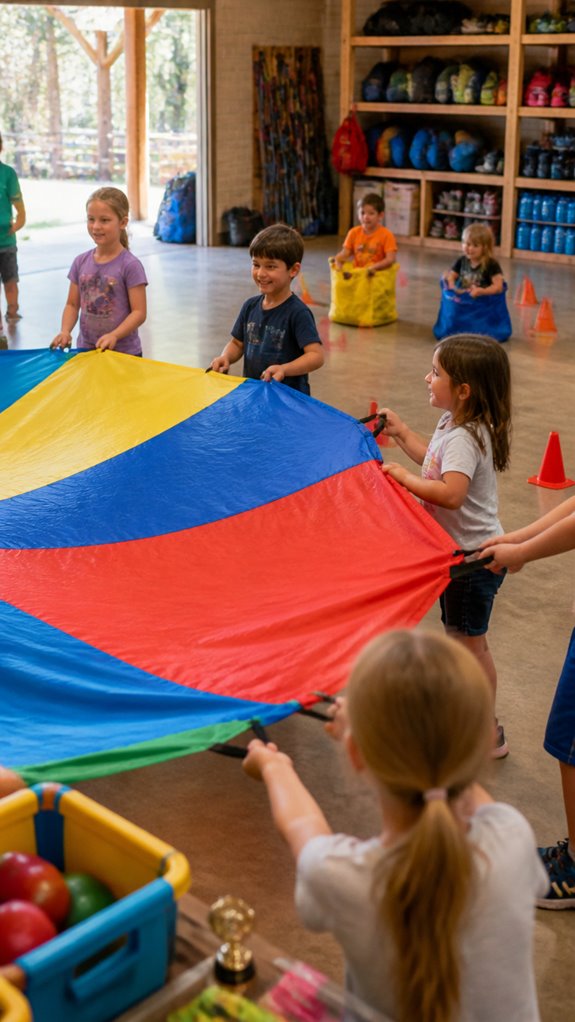 active kids team building fun