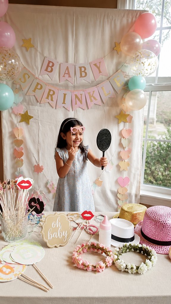 baby shower photo fun