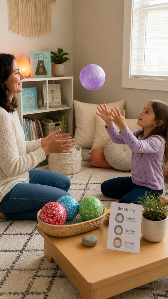 balloon toss brain break