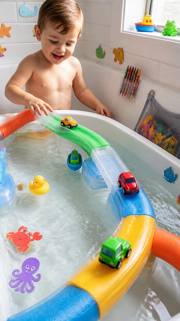 bath toy race track