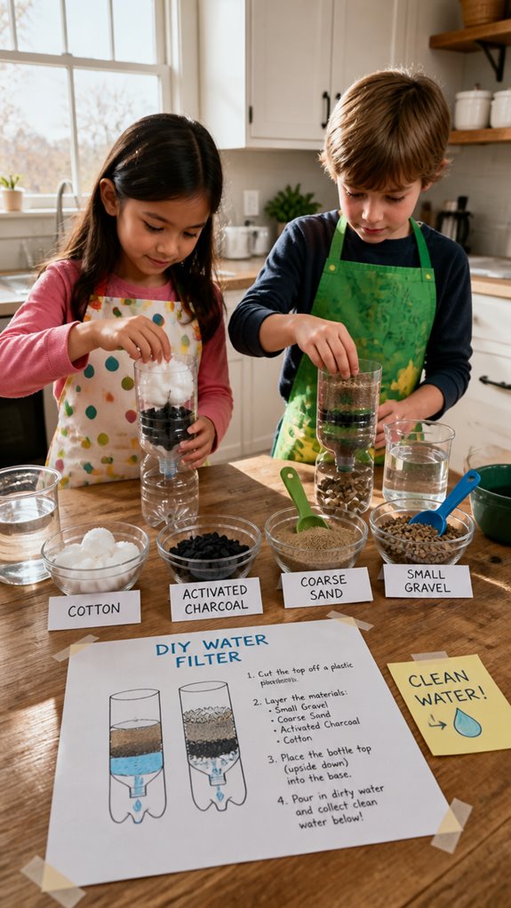 build homemade water purifier