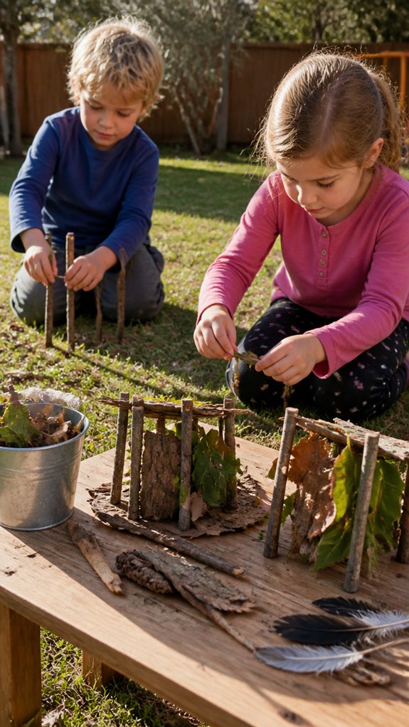 build wind resistant natural shelters