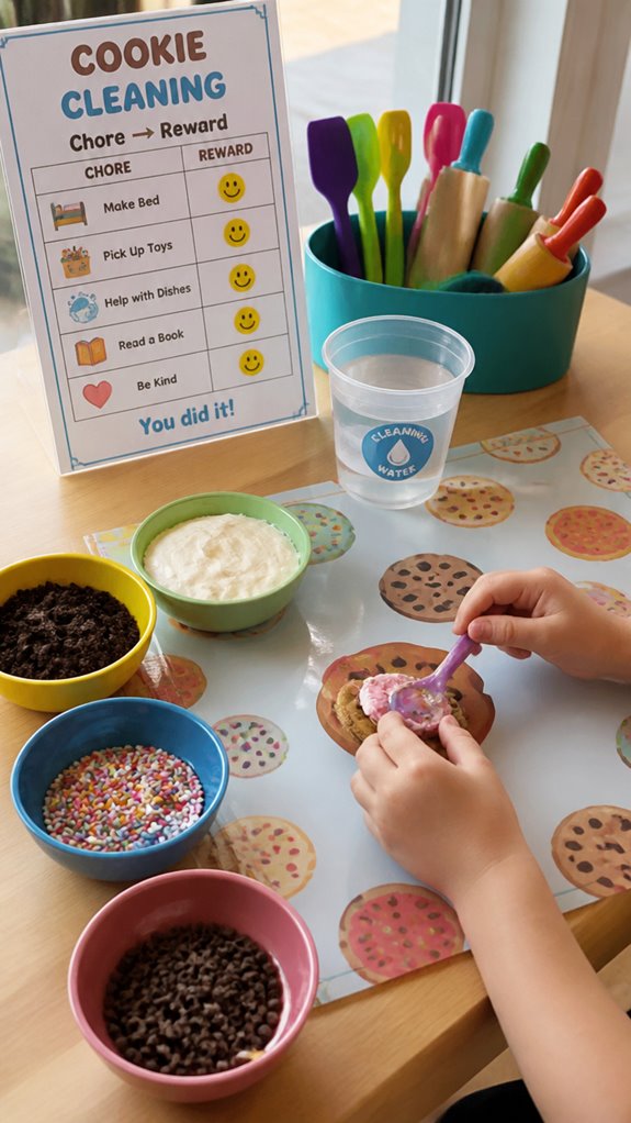 chore rewards boost baking fun