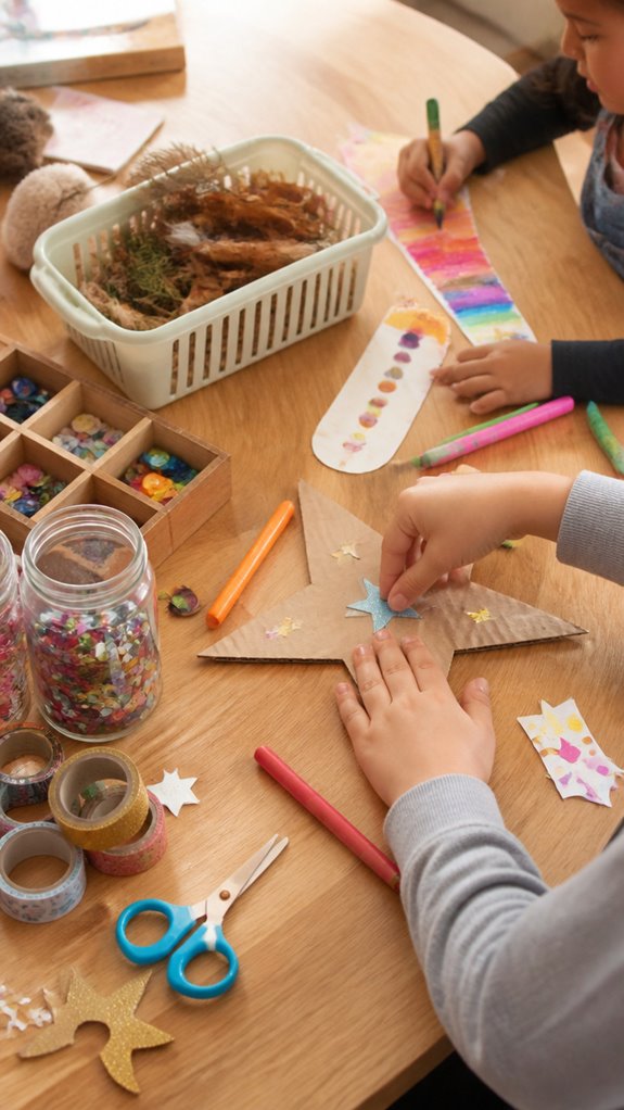 collaborative themed craft projects