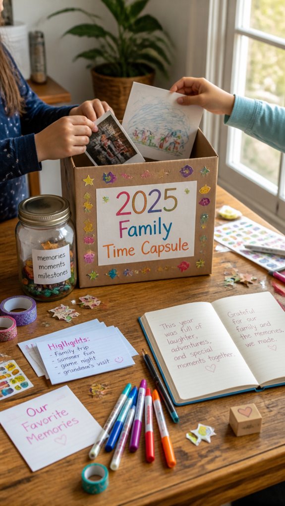 create family memory capsule