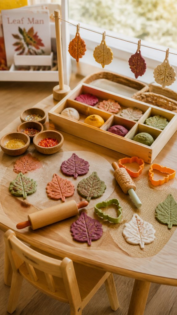 create leaf shaped ornaments easily