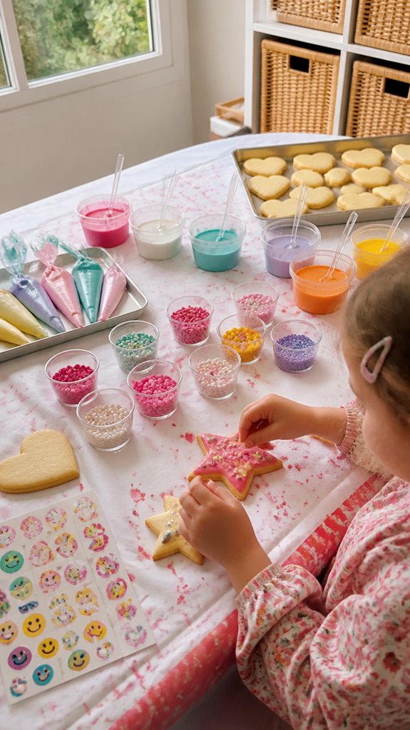 decorate cookies or candies