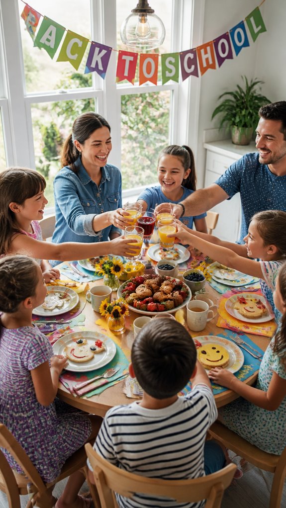 family breakfast celebration ideas