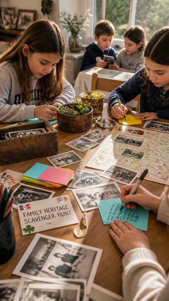 family heritage scavenger hunt