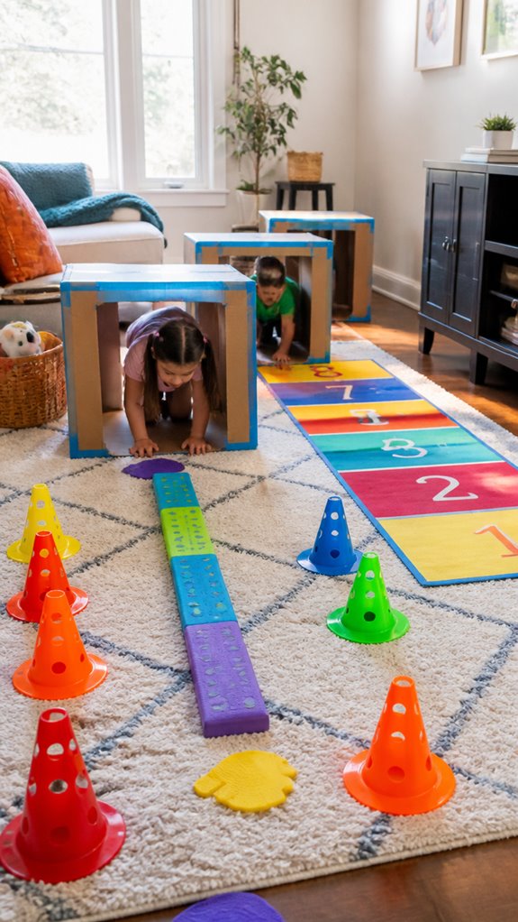 family obstacle course activities