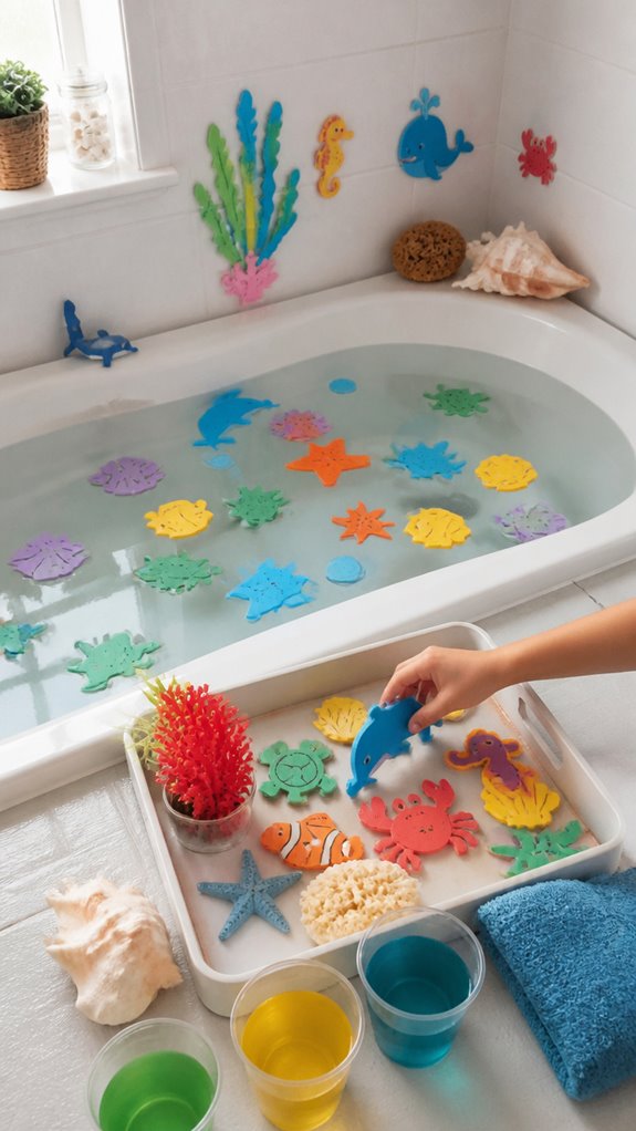 foam sea creatures adventure