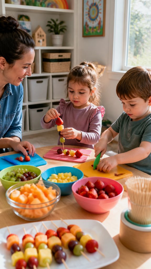 fun fruit kabob activity