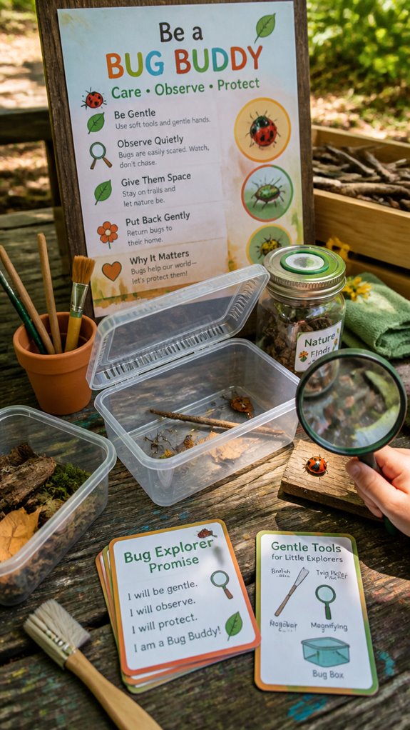 gentle breathable bug containers