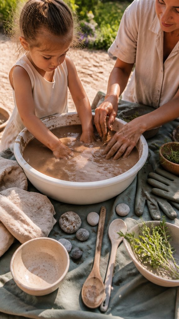 gentle toddler calming mud