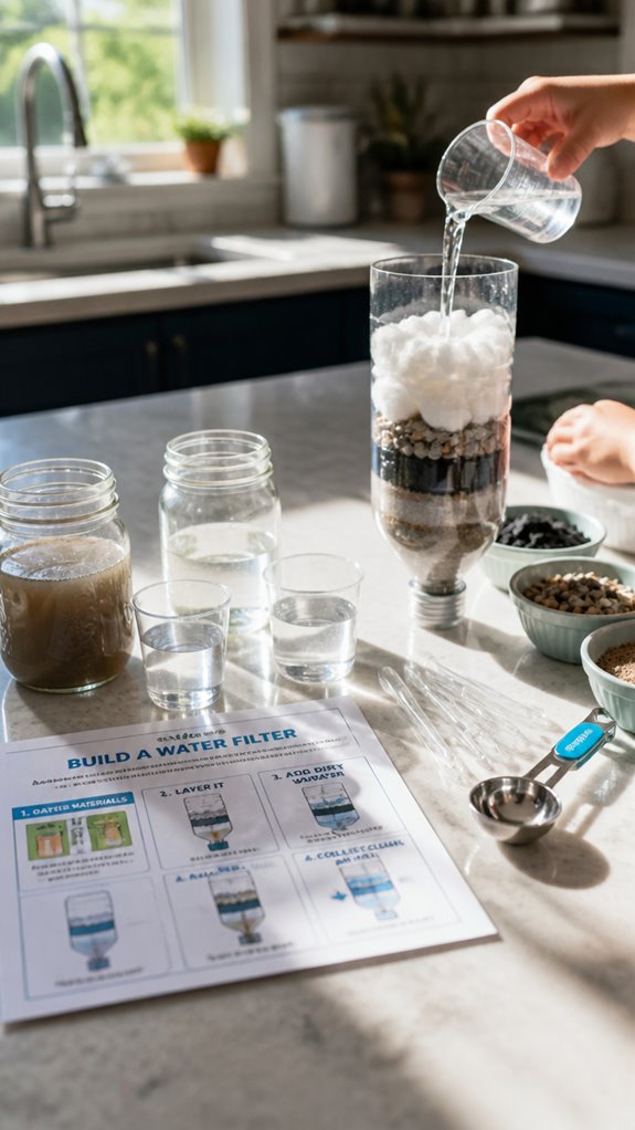 homemade water filtration system